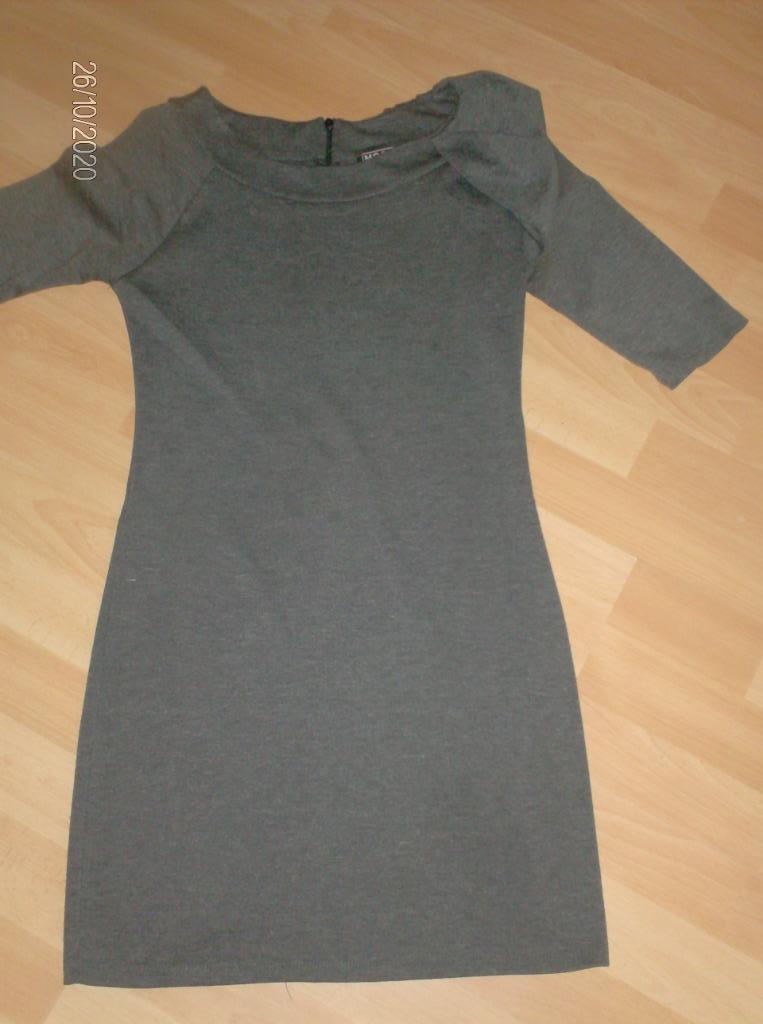 JURK GRIJS MERK MOGGY’S – MAAT S ¾ MOUW, Gris, Enlèvement ou Envoi, Taille 36 (S), Moggy's