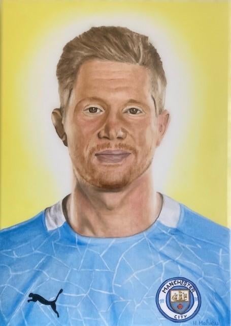 olieverfschilderij   Kevin Debruyne, Antiquités & Art, Enlèvement