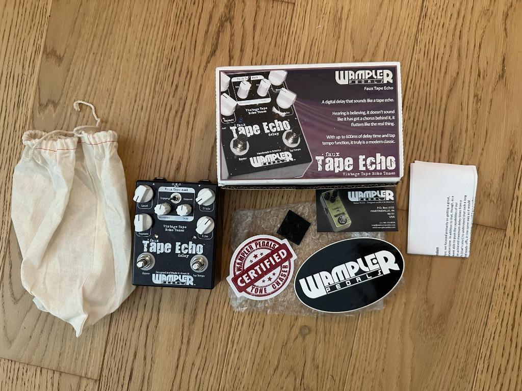 wampler tape echo, Musique & Instruments, Effets, Enlèvement ou Envoi, Comme neuf