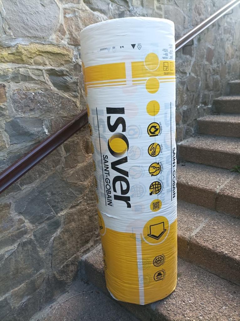 Laine de verre 12 cm, Comme neuf, Enlèvement, Laine de verre, Isolation de toiture