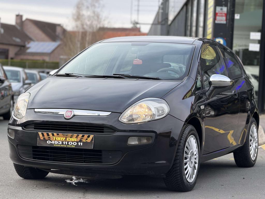 Fiat Punto Evo 1.3D*CLIMA*Garantie 12MContrôle Technique, Stof, Zwart, 4 cilinders, Zwart
