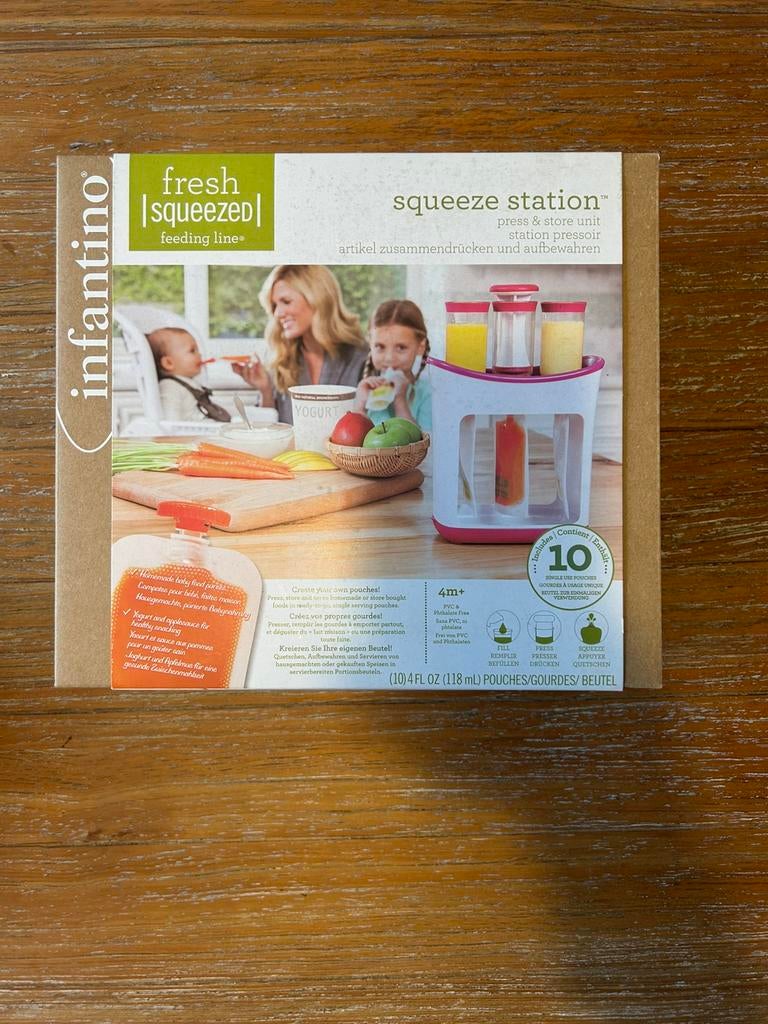 Infantino Fresh Squeezed Squeeze Station - Compleet | Nieuw, Kinderen en Baby's, Ophalen, Nieuw, Overige typen