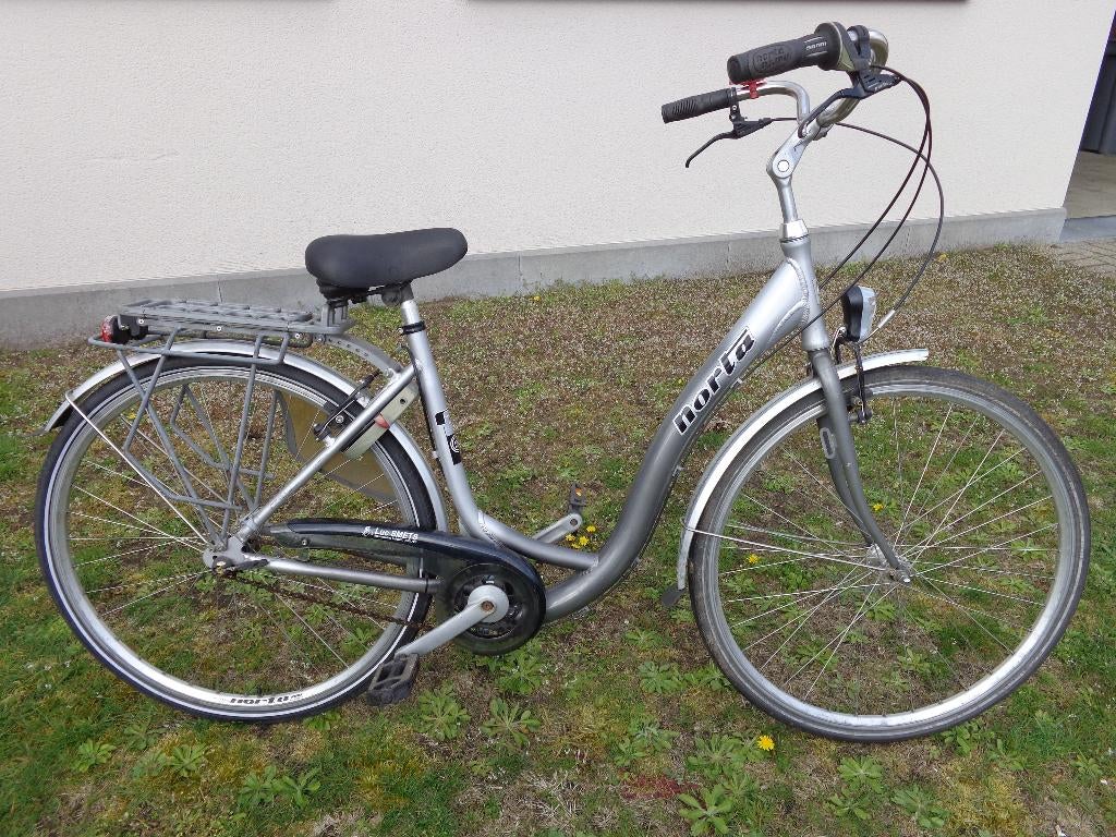 alu damesfiets NORTA  lage opstap. maat 48, Fietsen en Brommers, 47 tot 50 cm, Versnellingen, Zo goed als nieuw, Ophalen