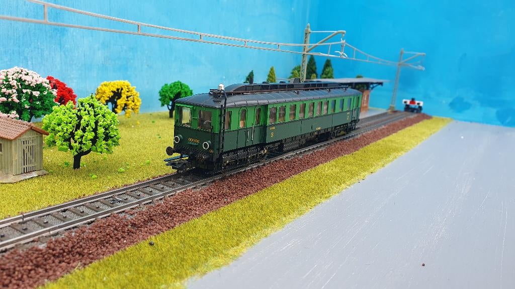 Märklin H0 3426 Belgische railbus delta digitaal 3-rail, Wisselstroom, Locomotief, Nieuw, Ophalen of Verzenden