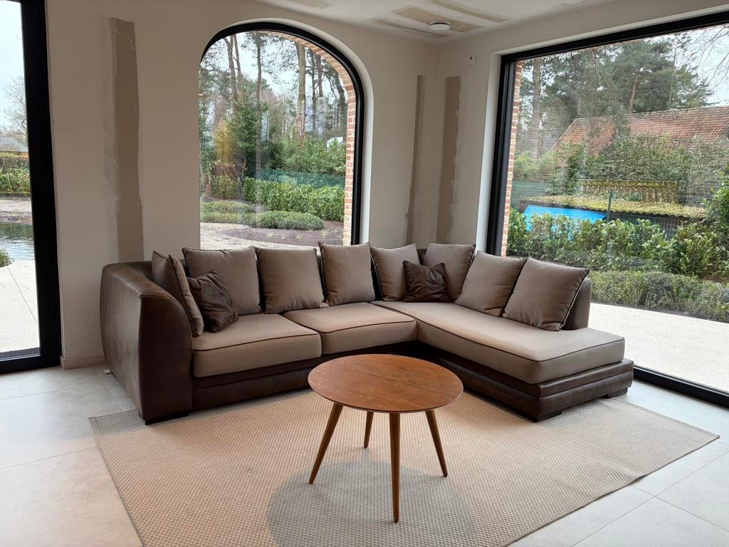 Chaise d'angle en excellent état, Enlèvement, Comme neuf, Tissus