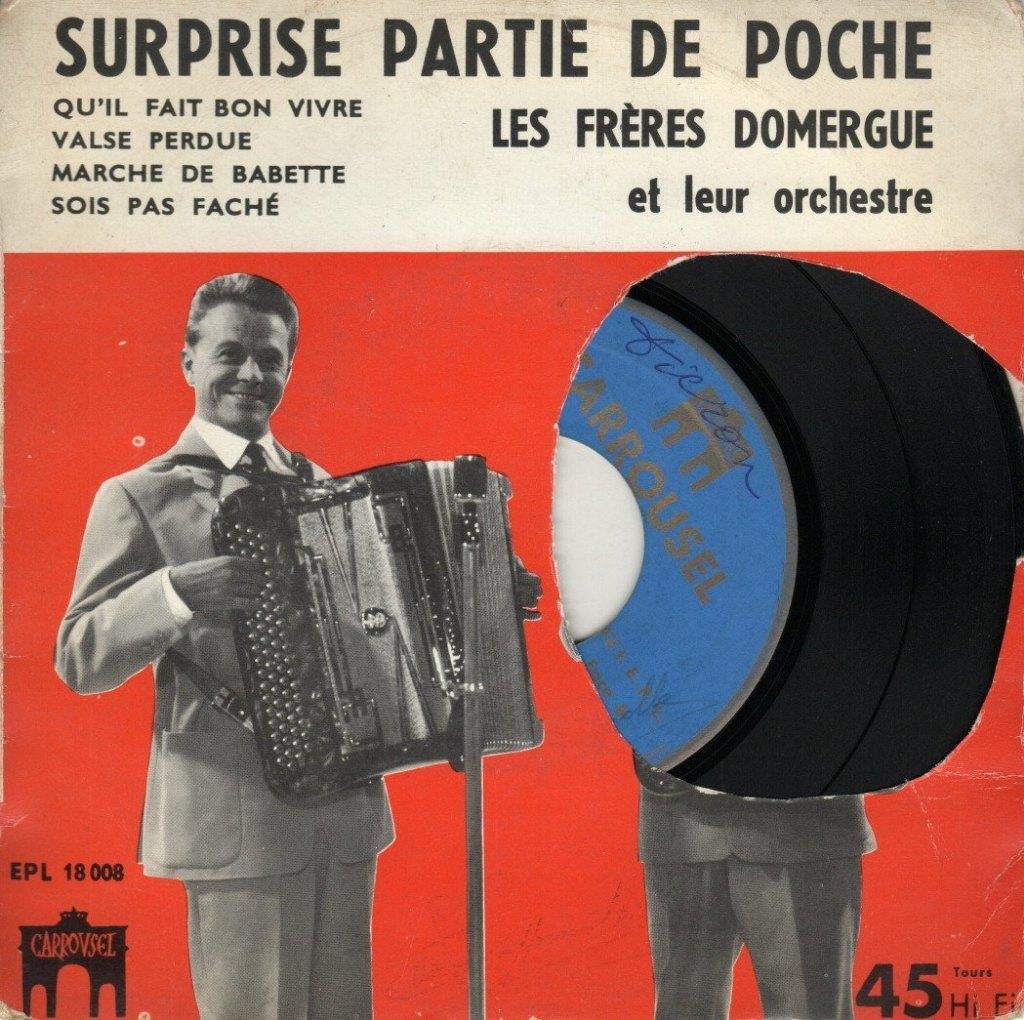 Les Frères Domergue: Qu'il fait bon vivre/Valse perdue 45T, Enlèvement ou Envoi, Utilisé