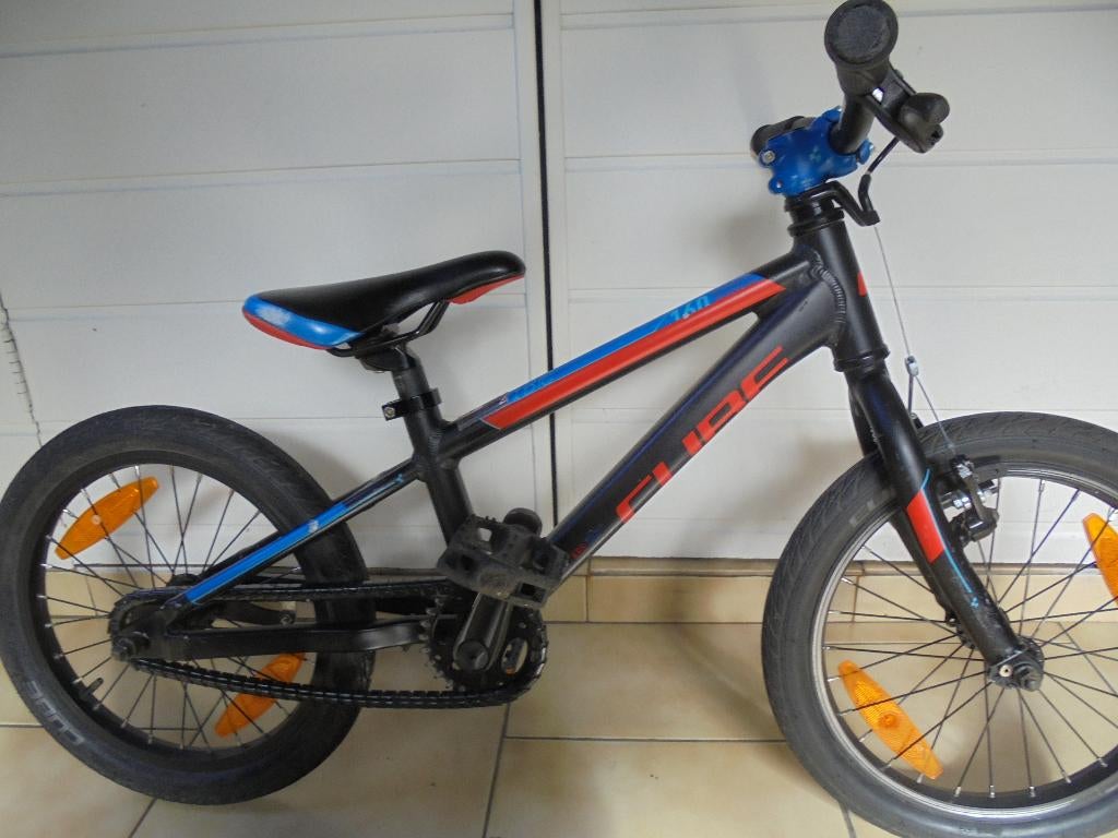 jongensfiets cube 16 inch, Fietsen en Brommers, Ophalen, Gebruikt, 16 tot 20 inch, Cube