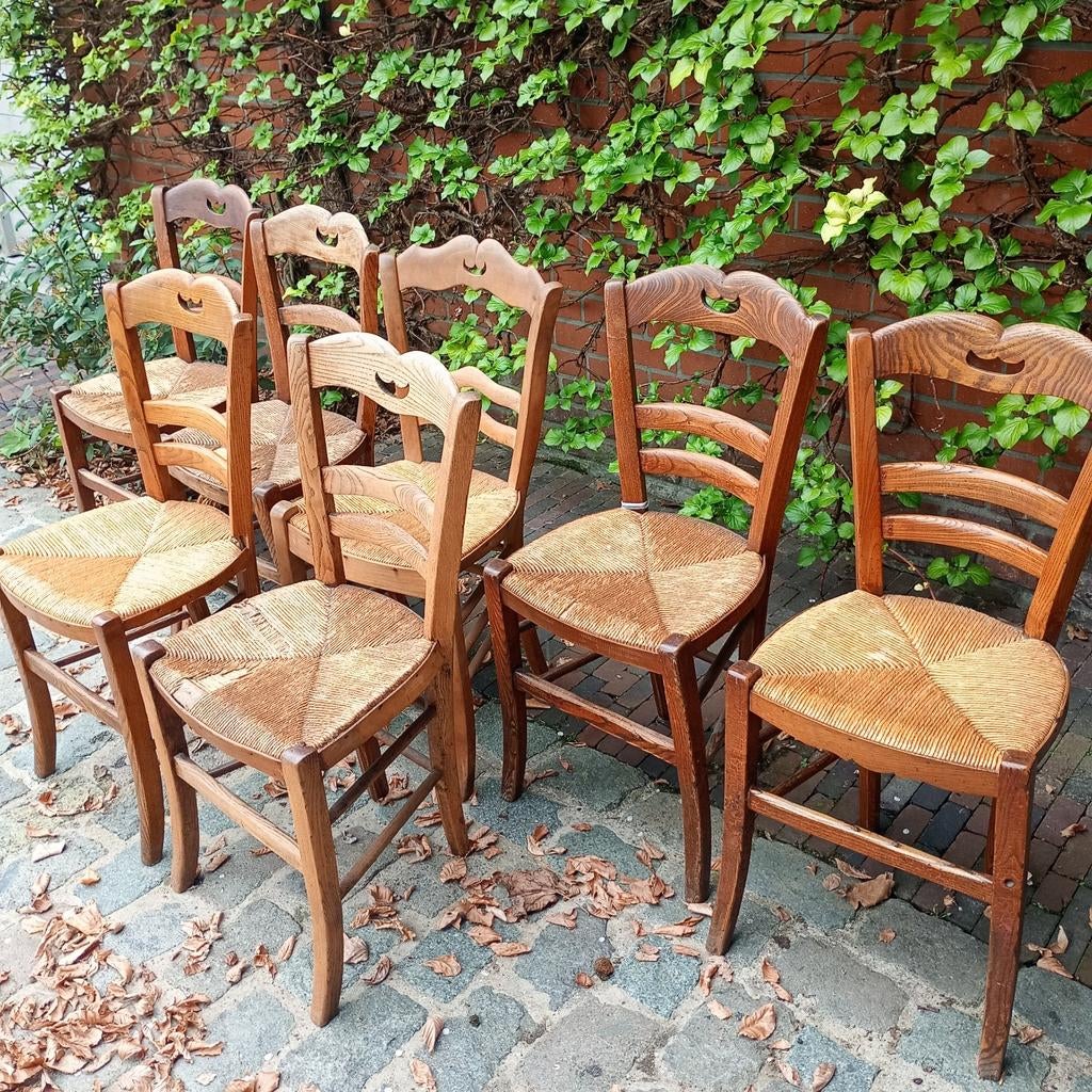 Boerestoelen olm, Huis en Inrichting, Stoelen, Ophalen