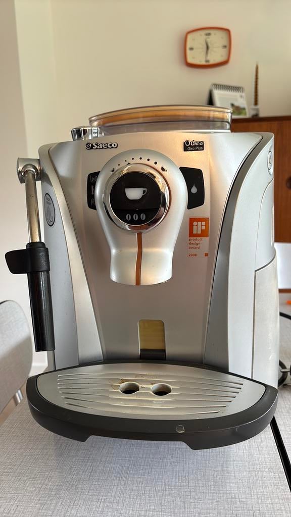 Saeco koffiemachine Odea Giro Plus, Elektronische apparatuur, Koffiezetapparaten, Ophalen, Gebruikt, Koffiemachine, Koffiebonen