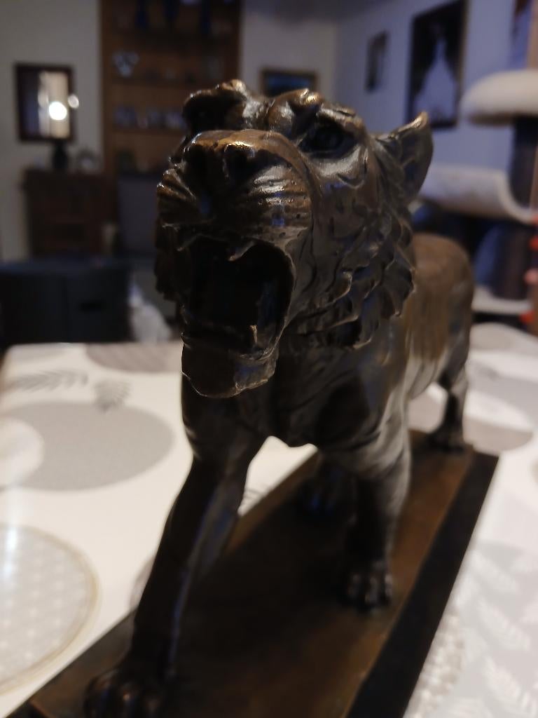 Bronze animalier Barye, Antiquités & Art, Enlèvement, Bronze