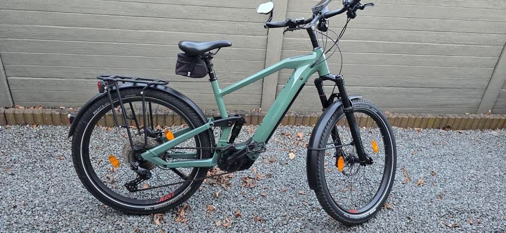 Moustache saterday weekend.e bike.4000km.dubbele vering.nyon, Versnellingen, Zo goed als nieuw, Moustache.27 saterday.weekend.