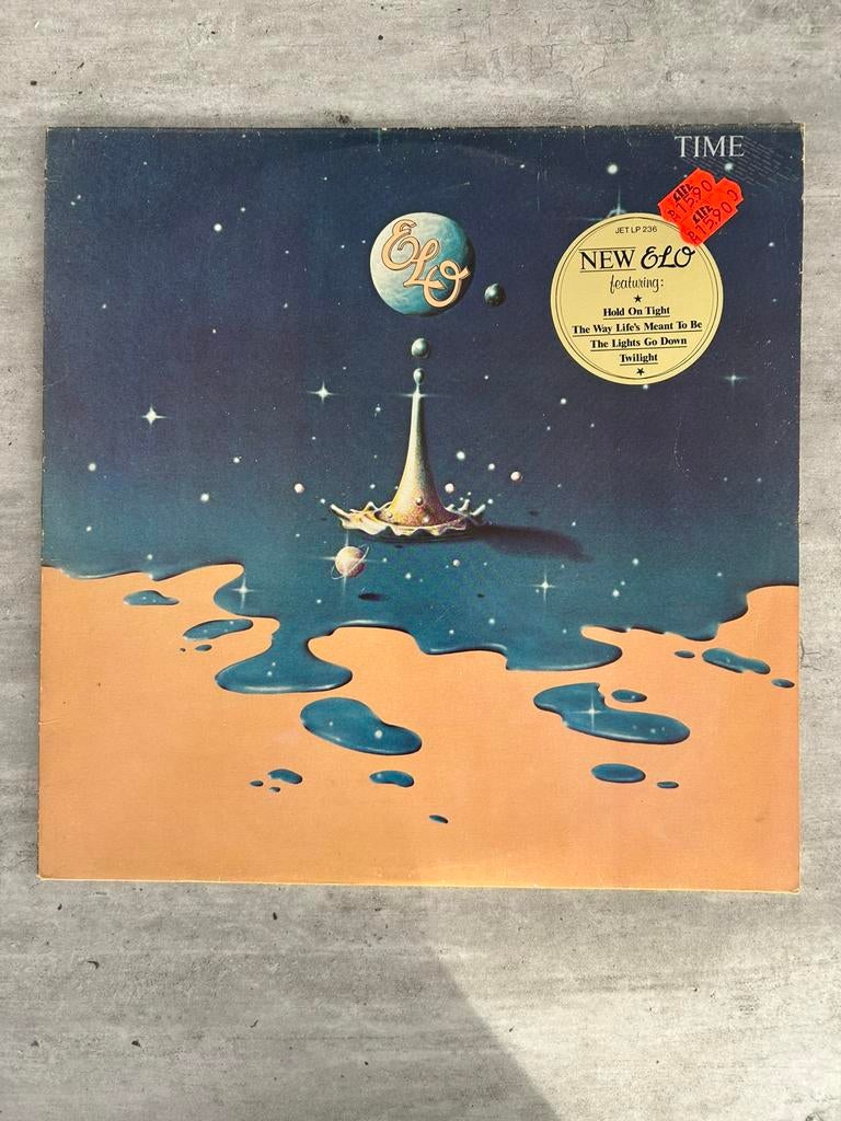 LP ELO TIme, Cd's en Dvd's, Vinyl | Rock, Ophalen of Verzenden, Gebruikt
