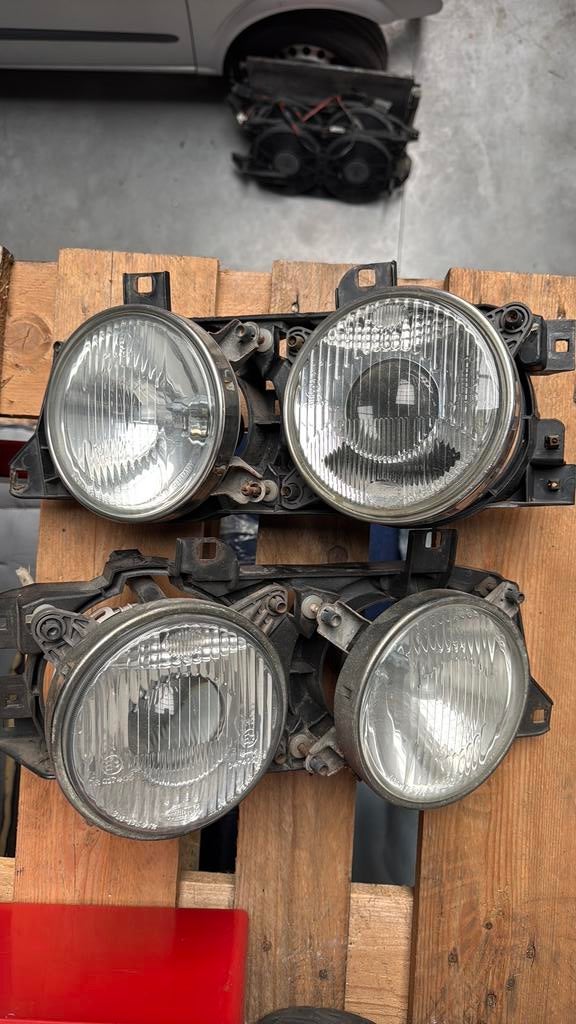 Bmw e34 koplampen in goede staat, Auto-onderdelen, Ophalen, BMW