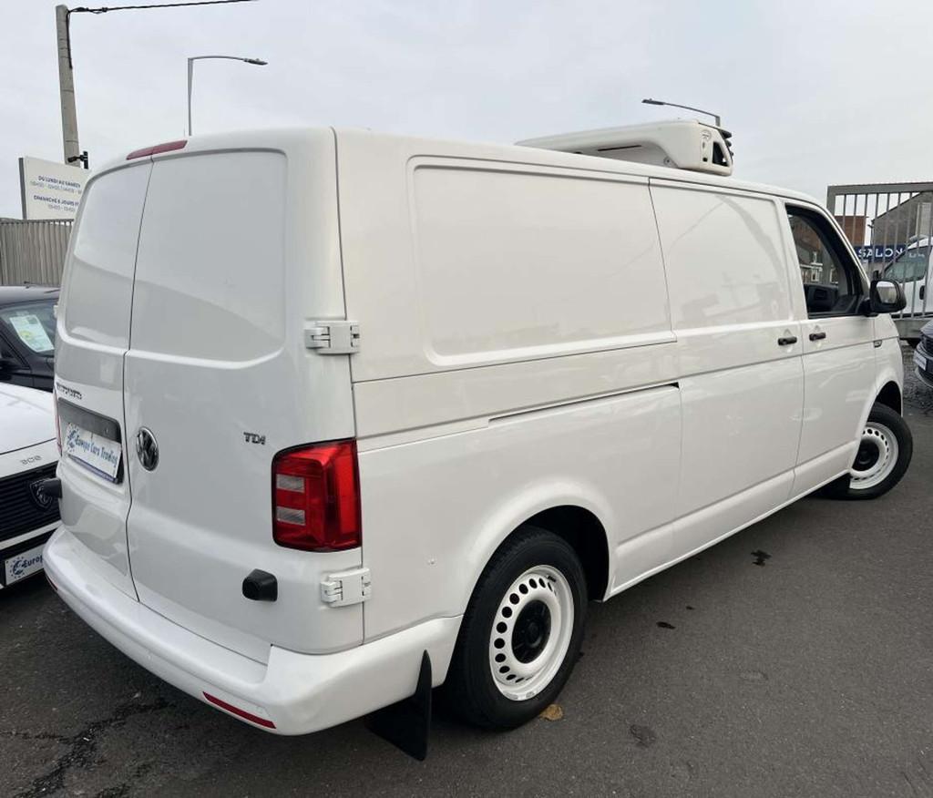 Volkswagen Transporter 2.0 TDI T6 LONG DOUBLE FRIGO FRIGORIF, Autos, Camionnettes & Utilitaires, 75 kW, Achat, Entreprise, 2 places