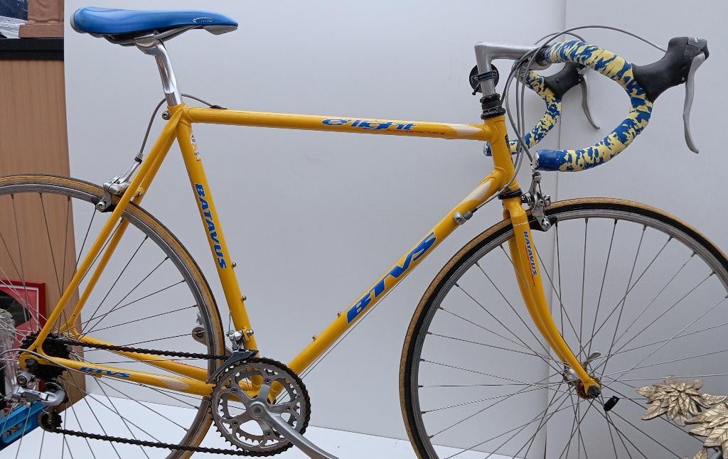 beau vélo de course rétro SHIMANO RSX 1998 prêt à rouler, 10 à 15 vitesses, Batavus, Enlèvement, 53 à 57 cm