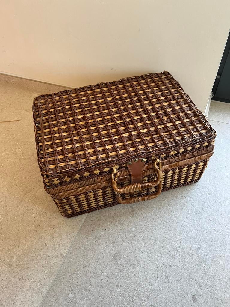 Picknickmand, Ophalen, Gebruikt