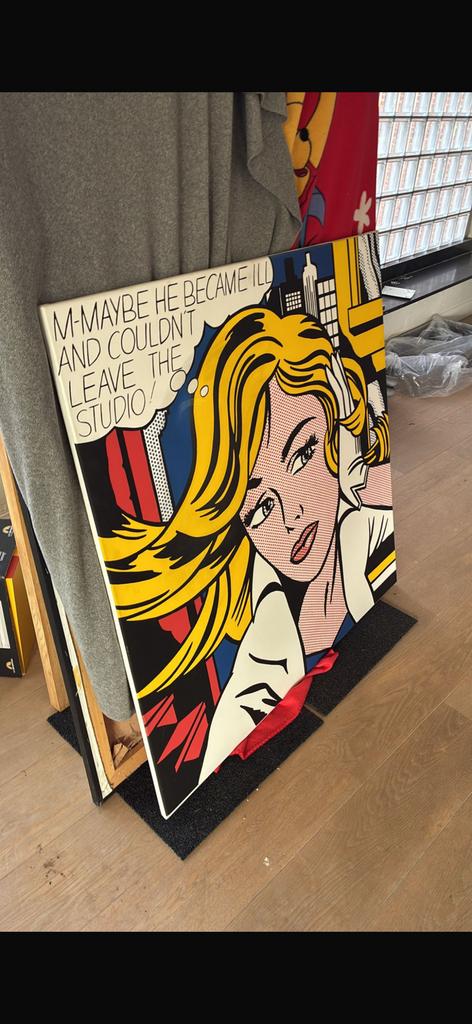 Roy Lichtenstein, Antiquités & Art, Enlèvement