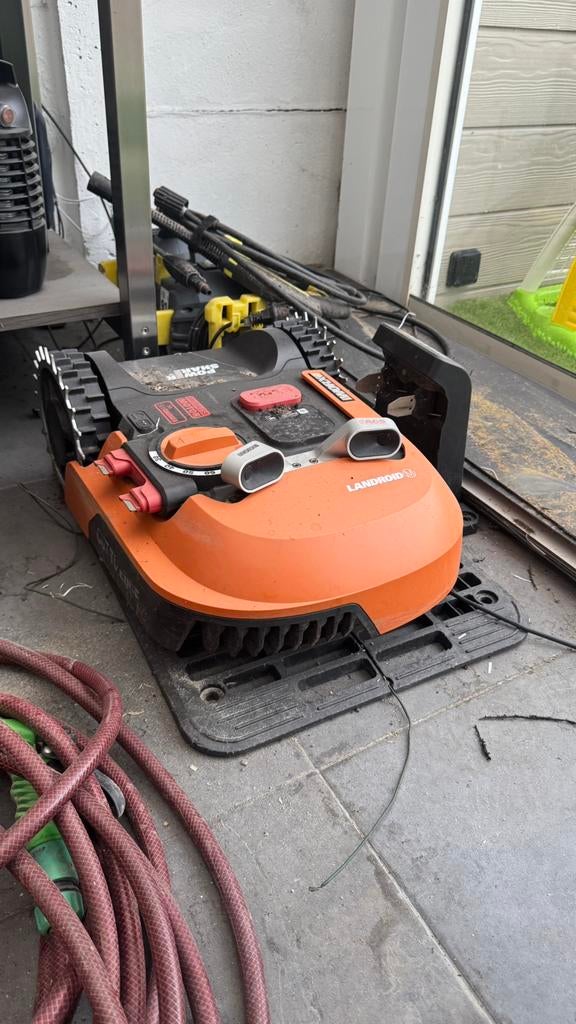 Robotmaaier worx landroid M, Jardin & Terrasse, Enlèvement, Comme neuf
