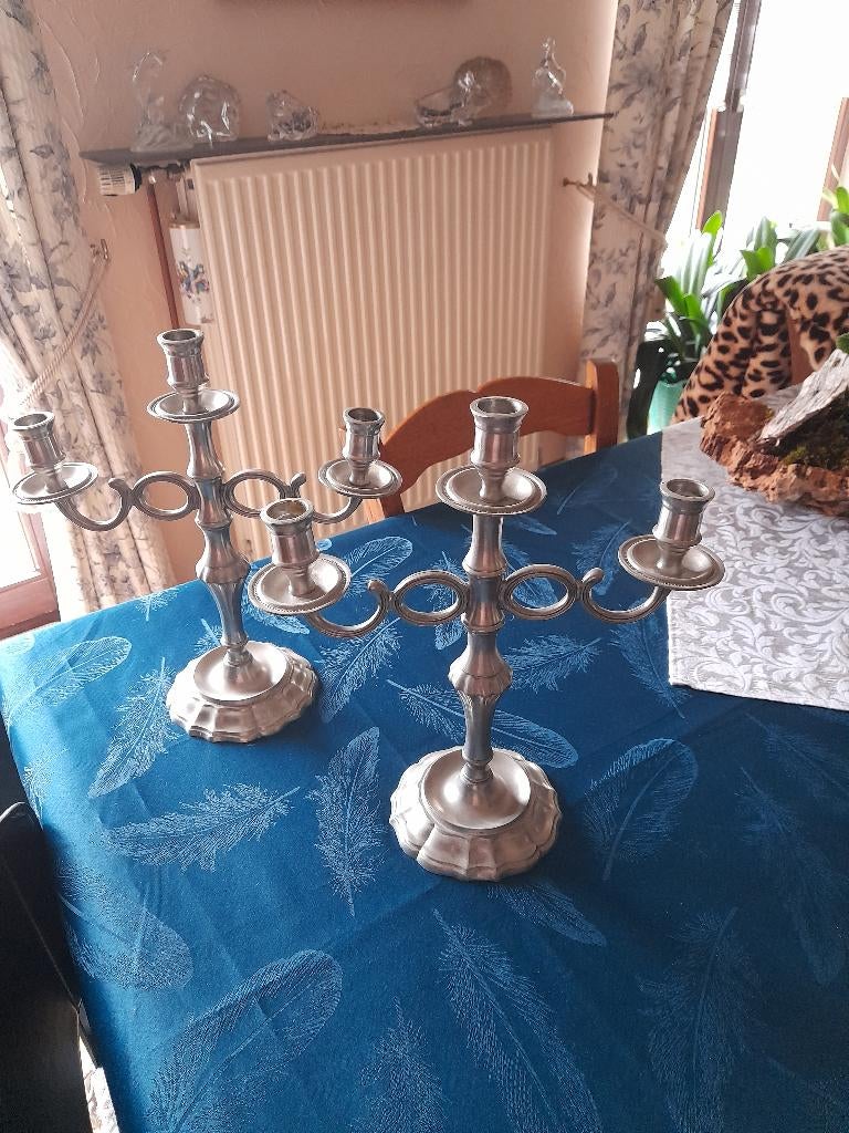 Chandeliers en étain, Antiquités & Art, Enlèvement