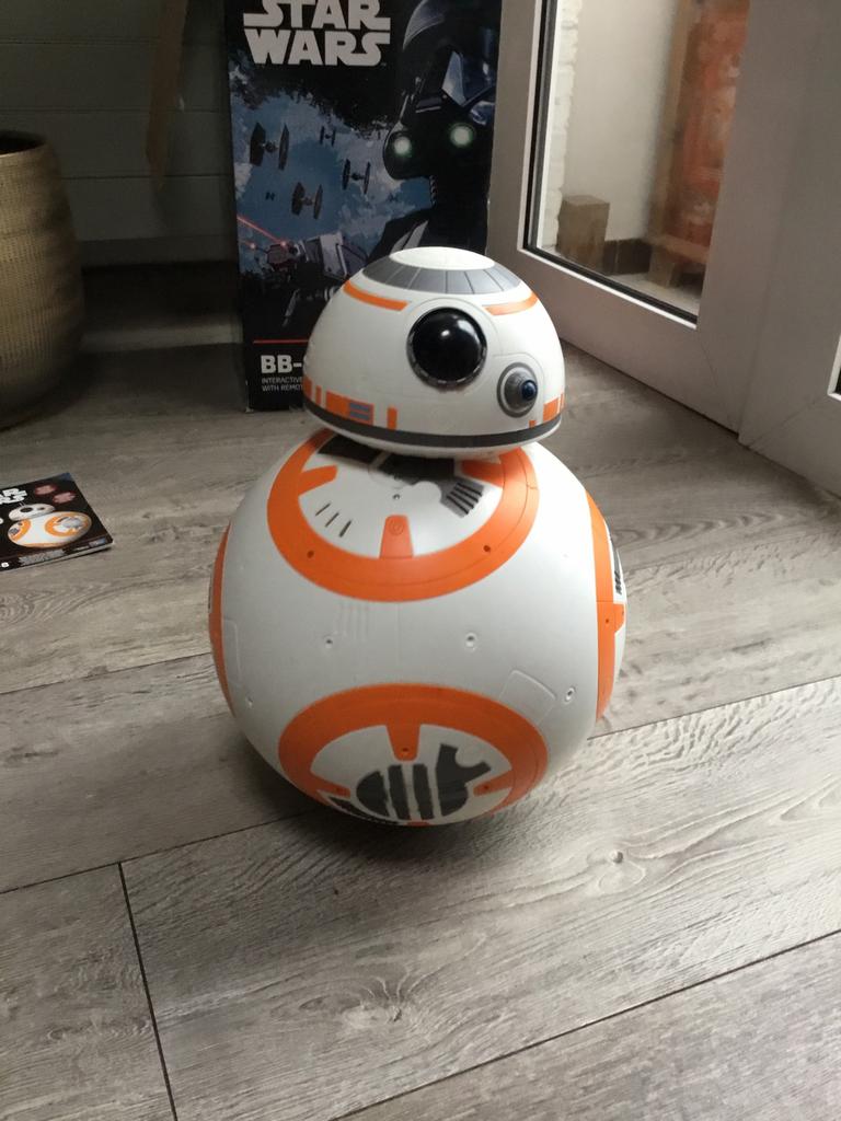 BB8 star wars robot, Ophalen of Verzenden, Zo goed als nieuw