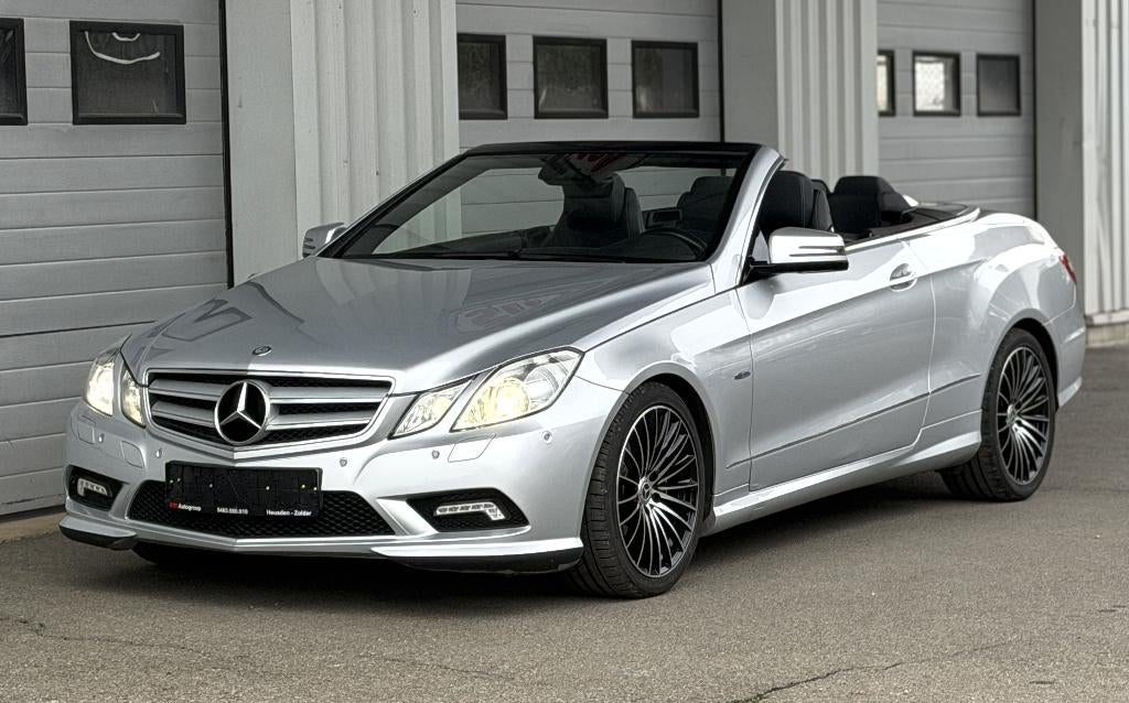 Mercedes-Benz E 220 CDI/Amg/Cabrio/Automaat/Led/Navi/leder/, Auto's, Automaat, 4 cilinders, Cabriolet, Leder