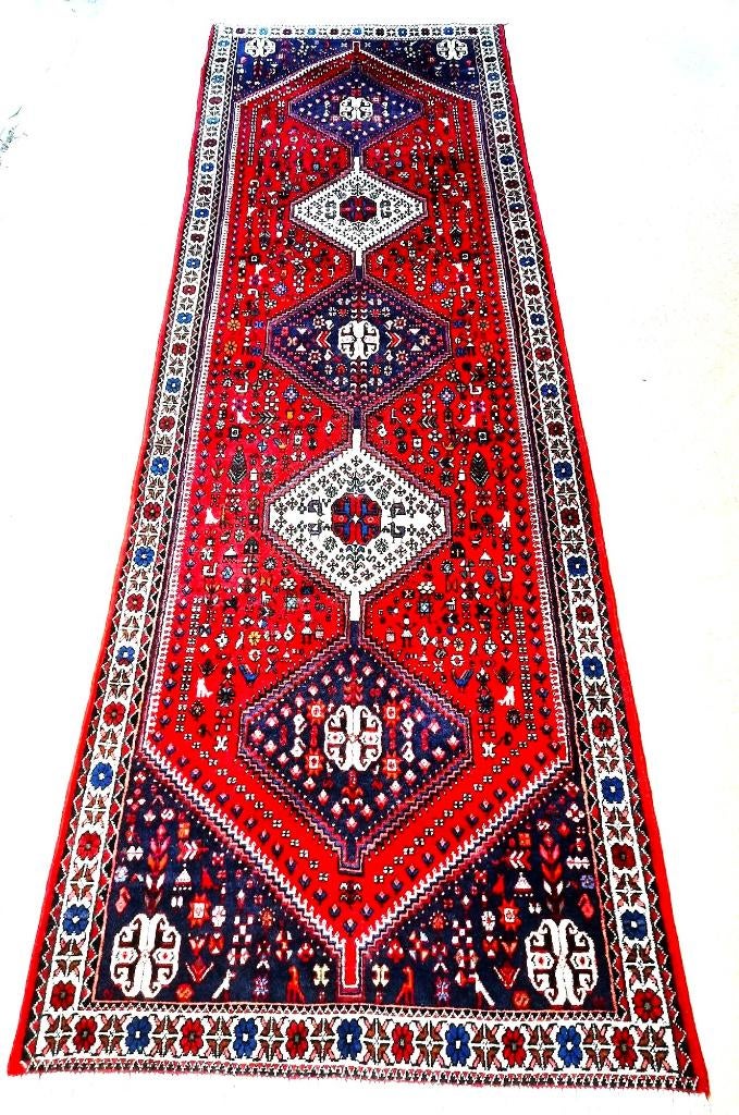 Prachtige handgeknoopt Loper tapijt uit Iran (Abadeh) 3mx1m, Huis en Inrichting, Stoffering | Tapijten en Vloerkleden, 200 cm of meer