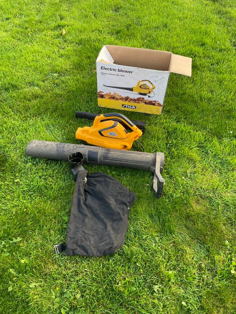 Souffleur aspirateur stiga, Jardin & Terrasse, Enlèvement, Comme neuf