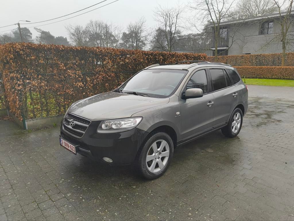 Hyundai Santa fe, Autos, Noir, 5 portes, Diesel, Automatique