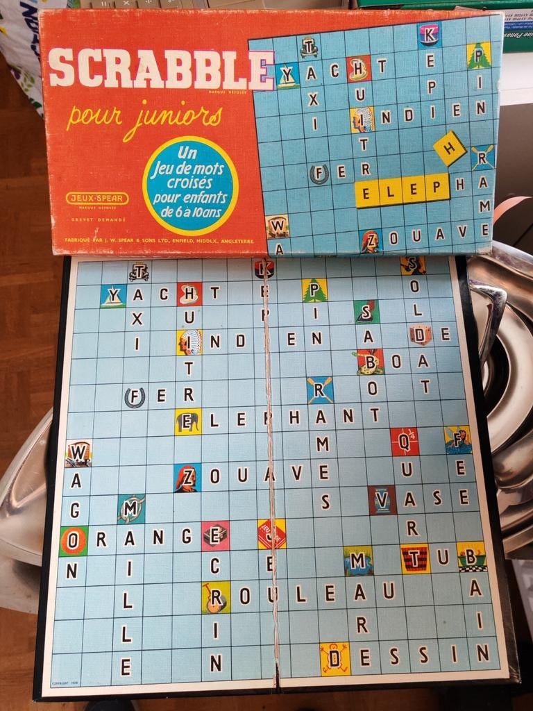 Scrabble junior, Ophalen