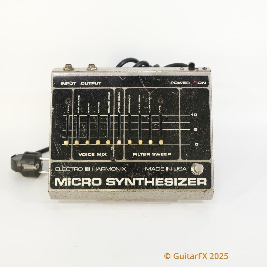 Electro-Harmonix Micro Synthesizer (220V EU Plug, Vintage, M, Musique & Instruments, Effets, Utilisé, Enlèvement ou Envoi