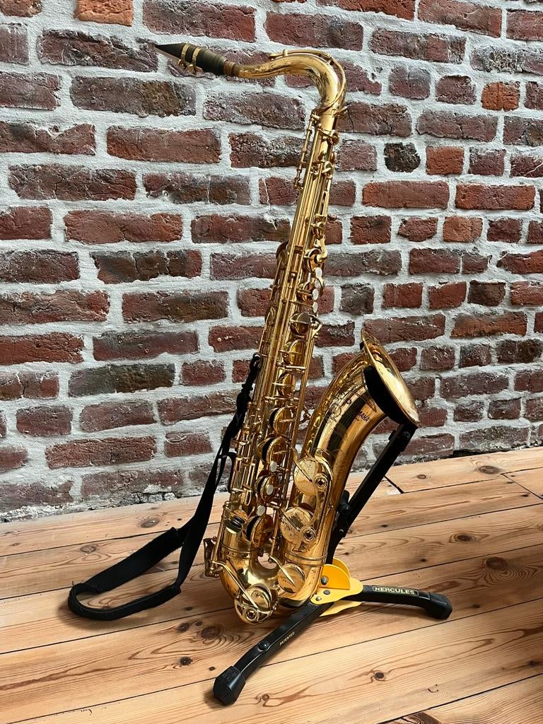 Saxophone Tenor Yamaha Yts 62 purple logo excellent etat, Muziek en Instrumenten, Blaasinstrumenten | Saxofoons, Ophalen, Zo goed als nieuw