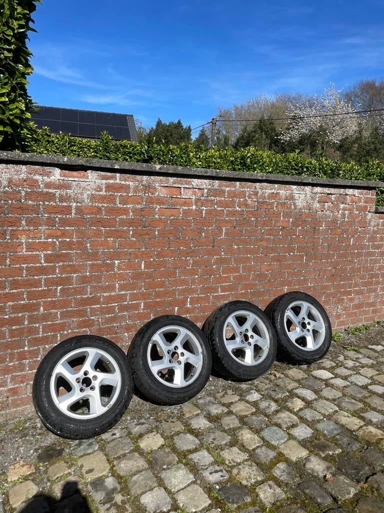 Volvo 5x108 16 inch velgen, Auto-onderdelen, Banden en Velgen, Gebruikt, 16 inch, Banden en Velgen, 205 mm