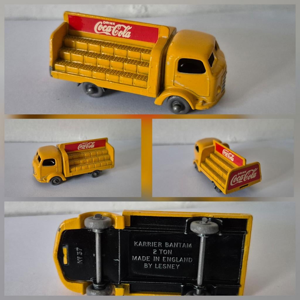 Matchbox Lesney 37-B Coca Cola Lorry, Enlèvement ou Envoi, Comme neuf, Voiture