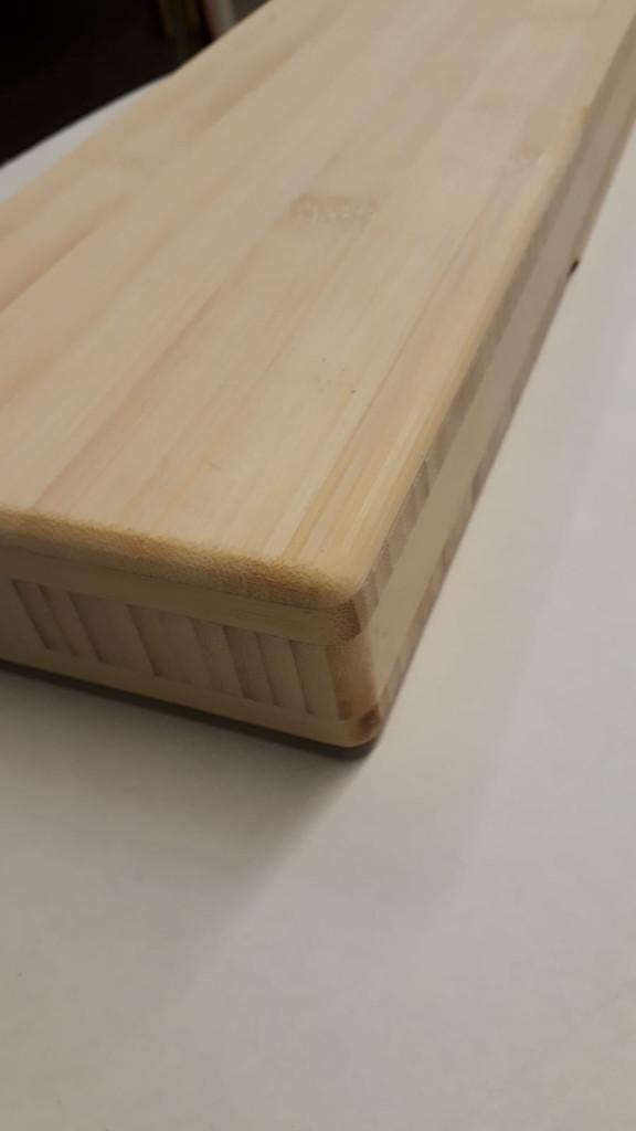 Traptrede bamboe eikenhout of notenhout voor open trappen., Ophalen of Verzenden, Nieuw, Trap