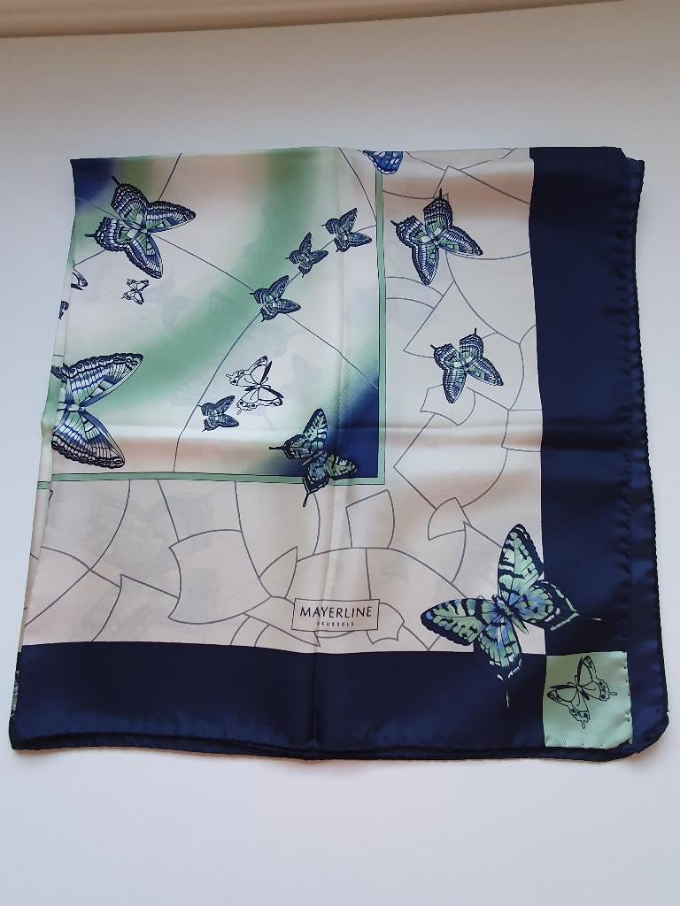 Zijden sjaal Mayerline, Mayerline, Ophalen of Verzenden, Zo goed als nieuw, Sjaal