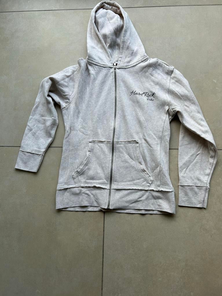 Sweater Hard rock Dubai maat M, Ophalen of Verzenden, Zo goed als nieuw, Maat 38/40 (M), Beige