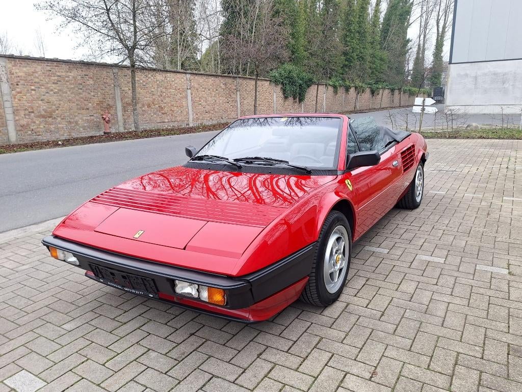 Ferrari Mondial Quattrovalvole 3.0 V8 | 43dkm | '85, Auto's, 4 zetels, Achterwielaandrijving, Cabriolet, Lederen bekleding
