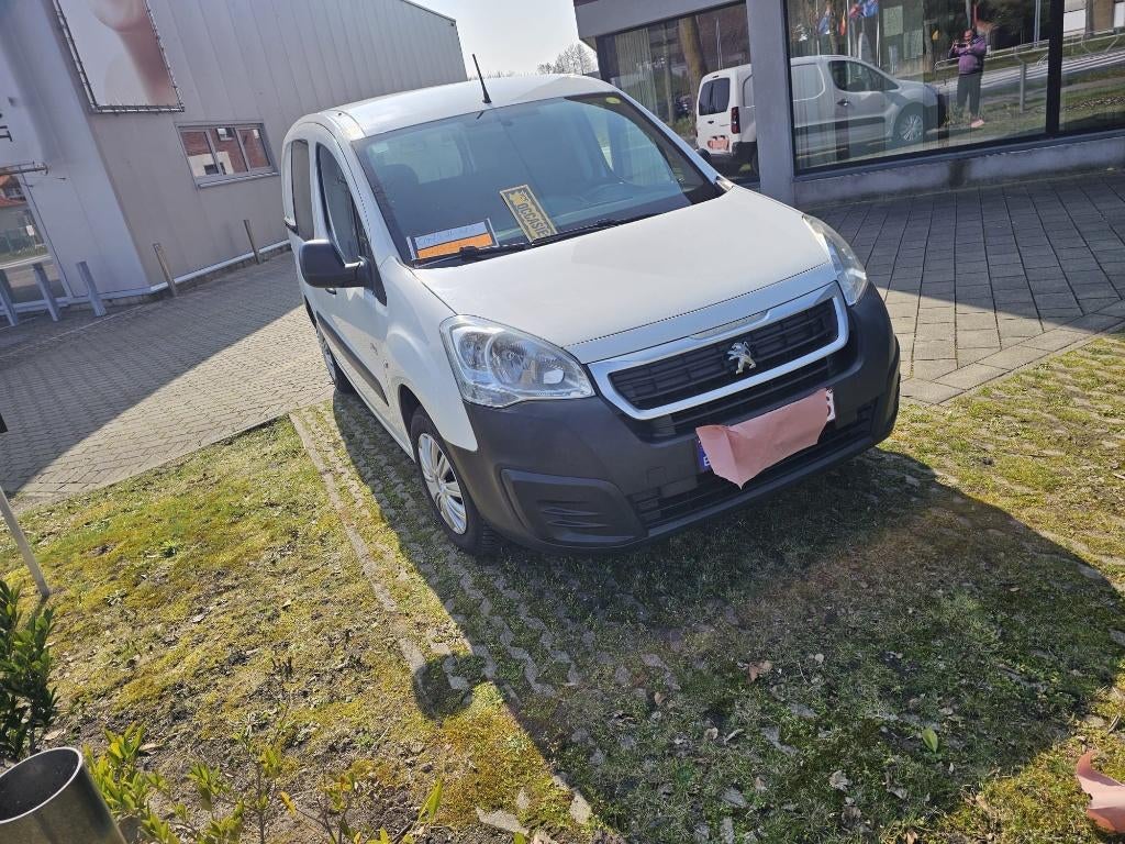 Peugeot Partner 1,6 D 2017, Auto's, Peugeot, 75 kW, Euro 6, 1600 cc, Wit