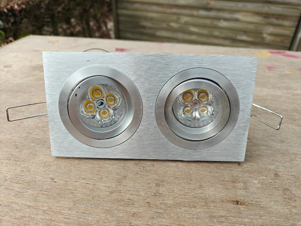 Ledspots, Huis en Inrichting, Ophalen, Gebruikt, Led, Metaal of Aluminium