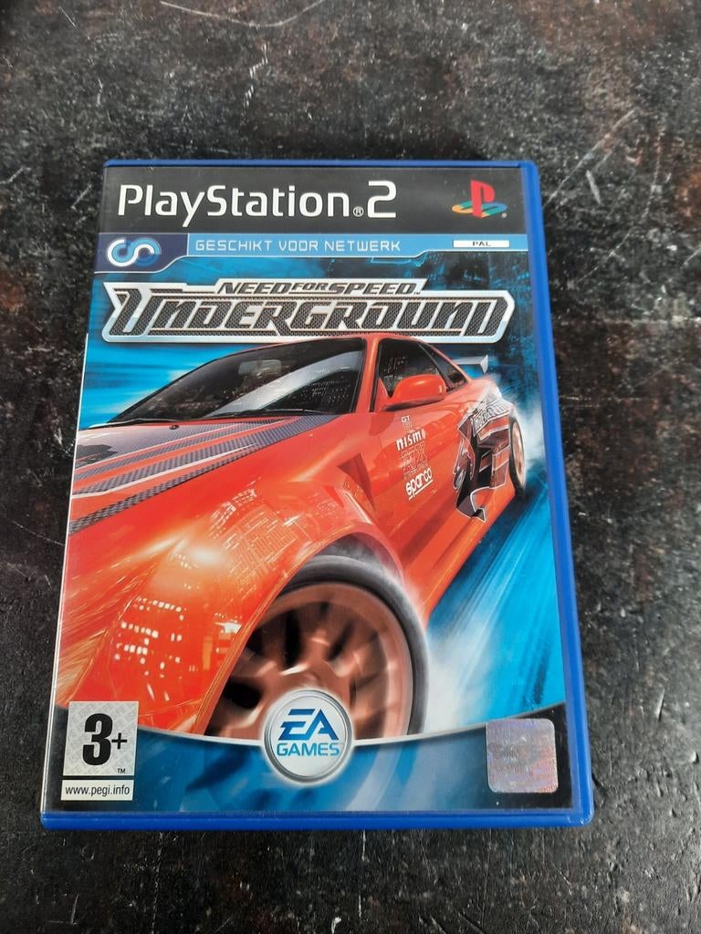 Ps2: Need for speed - Underground, Da Vincilaan 7 D1, 1930 Zaventem, Ophalen of Verzenden, Zo goed als nieuw, Sony