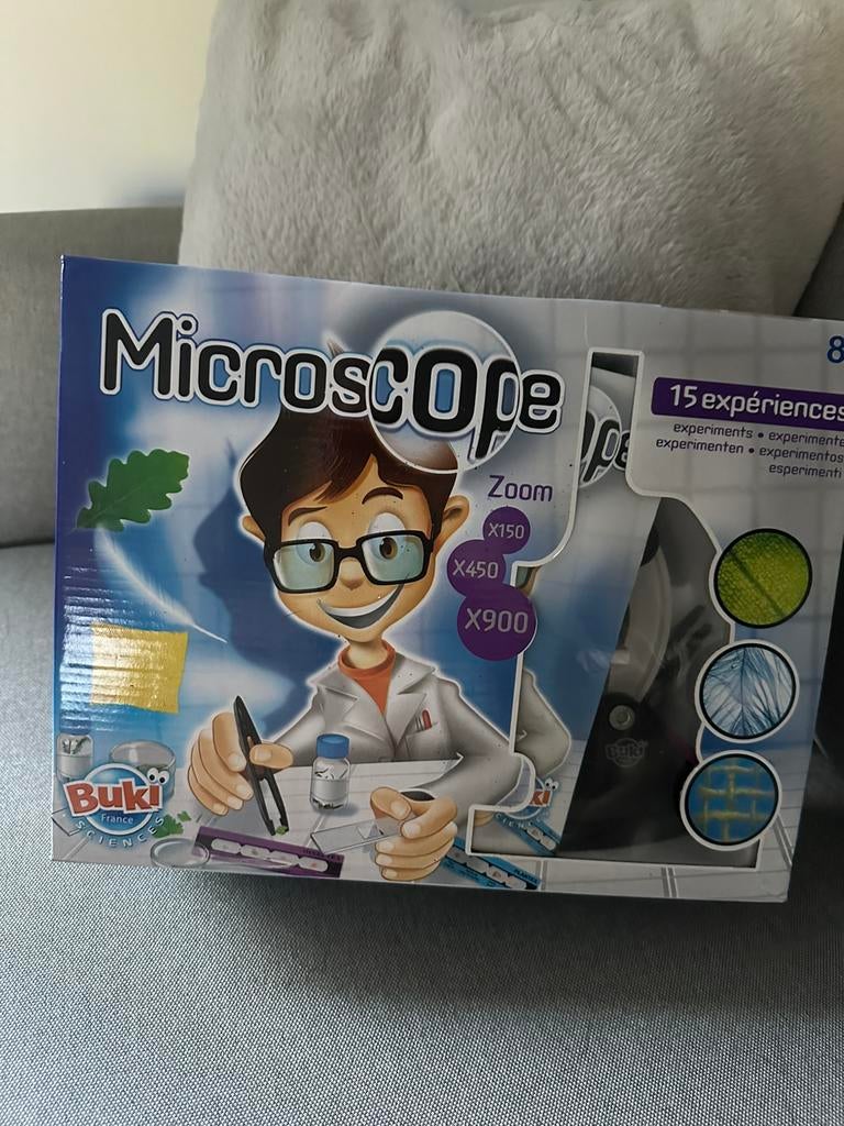 Buki Microscoop Set Ontdekker, Ophalen, Gebruikt, Ontdekken, Met licht
