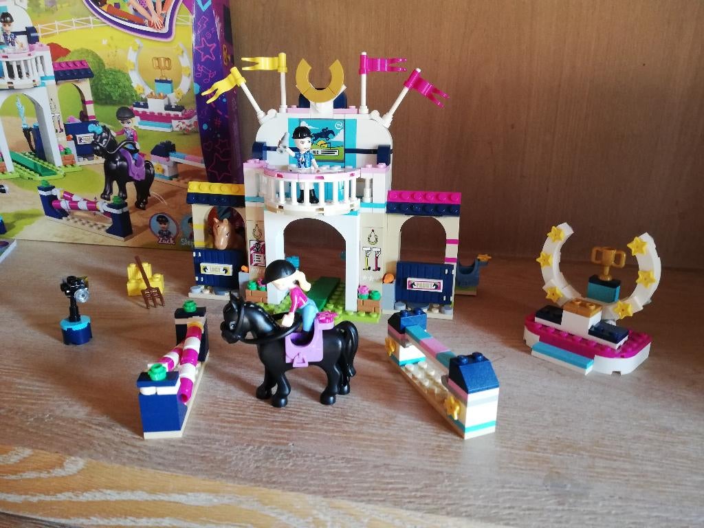 Lego Friends Stephanie’s paardenconcours 41367, Kinderen en Baby's, Speelgoed | Duplo en Lego, Zo goed als nieuw, Lego, Complete set