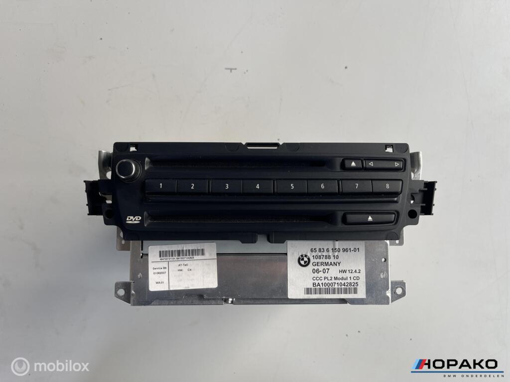 Radio BMW 3 serie E90 E91 E92 E93 6583615096101, Autos : Pièces & Accessoires, Électronique & Câbles, Utilisé, Enlèvement ou Envoi