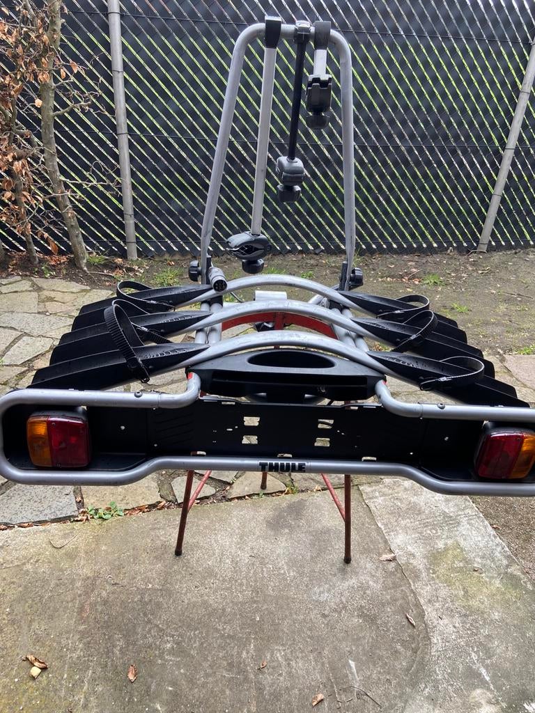 Thule fietsendrager, Auto diversen, Fietsendragers, Ophalen, 3 fietsen of meer, Gebruikt, Trekhaakdrager