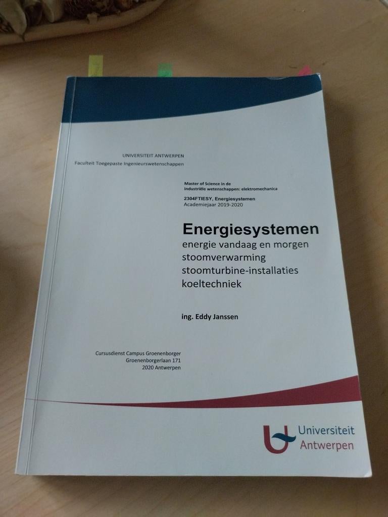 Boek Energiesystemen, Ophalen of Verzenden