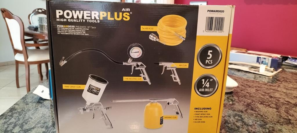 Kit de peinture avec soufflette, Enlèvement