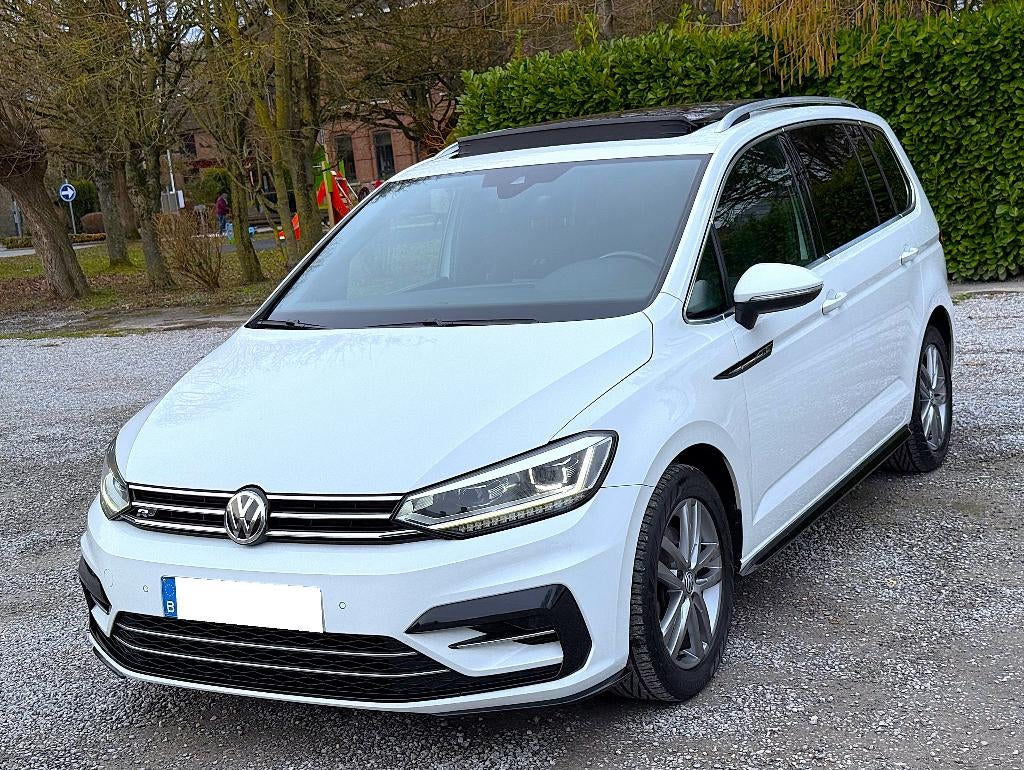 Volkswagen Touran 1.6 TDi R-Line 1er Prop 7 Places Toit Pano, Achat, Euro 6, 7 places, Boîte manuelle