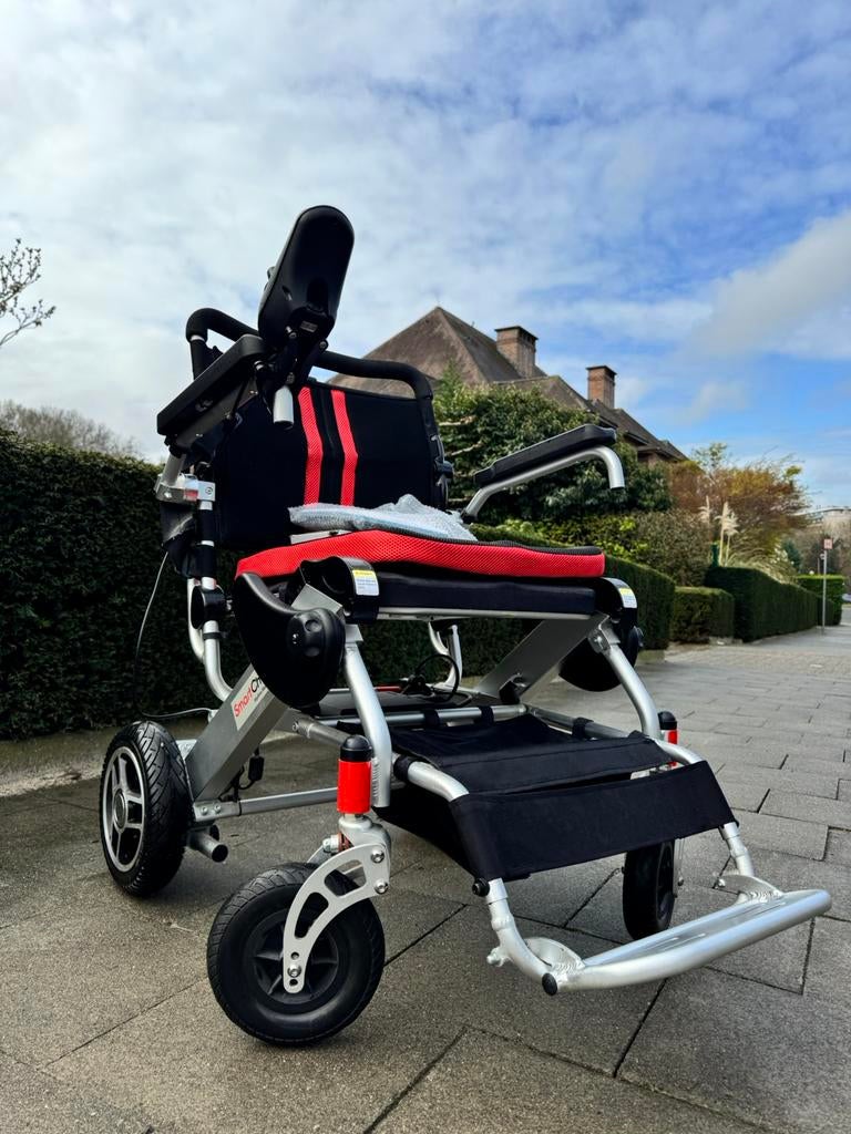 Smart Chair is een unieke vouwbare elektrische rolstoel, Diversen, Rolstoelen, Ophalen of Verzenden, Inklapbaar, Zo goed als nieuw