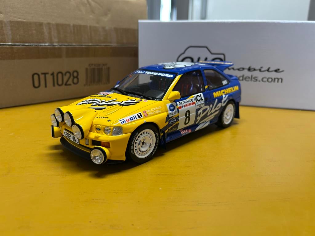 Ford escort otto, Hobby en Vrije tijd, Modelauto's | 1:18, Ophalen, Zo goed als nieuw, OttOMobile