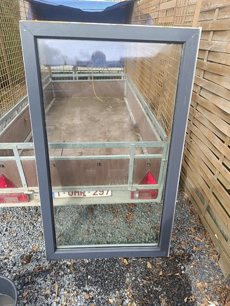 Châssis fenêtre en PVC. De réemploi, Bricolage & Construction, Enlèvement, Double vitrage